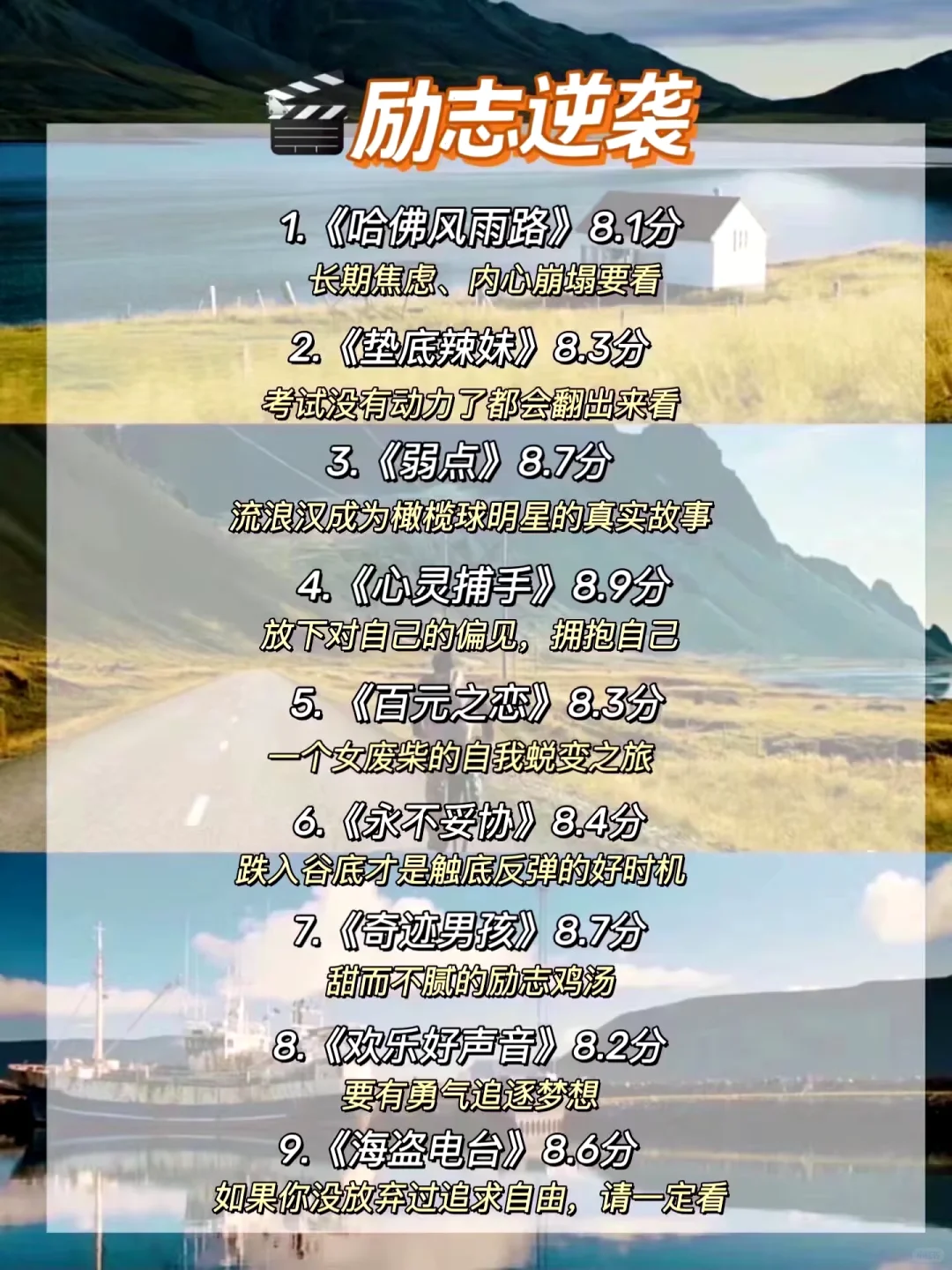 寒假电影清单🎬