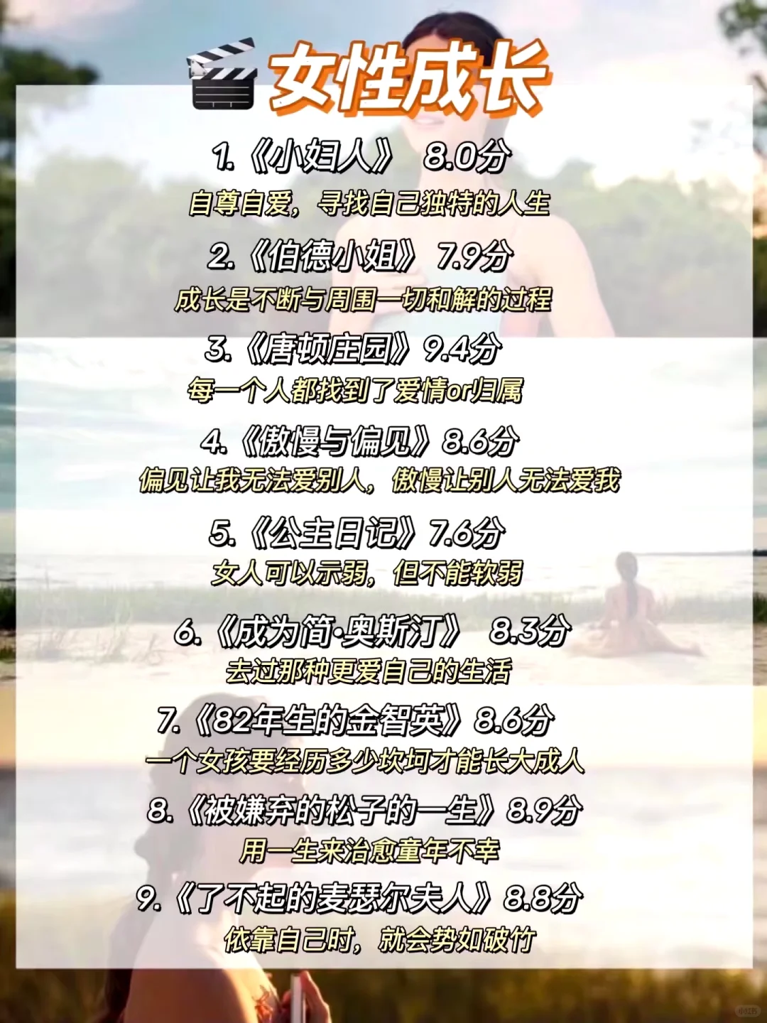 寒假电影清单🎬