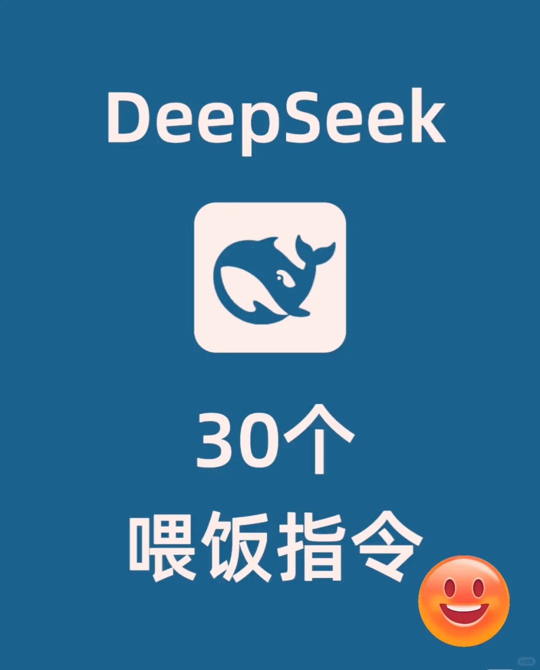 DeepSeek30个喂饭指令