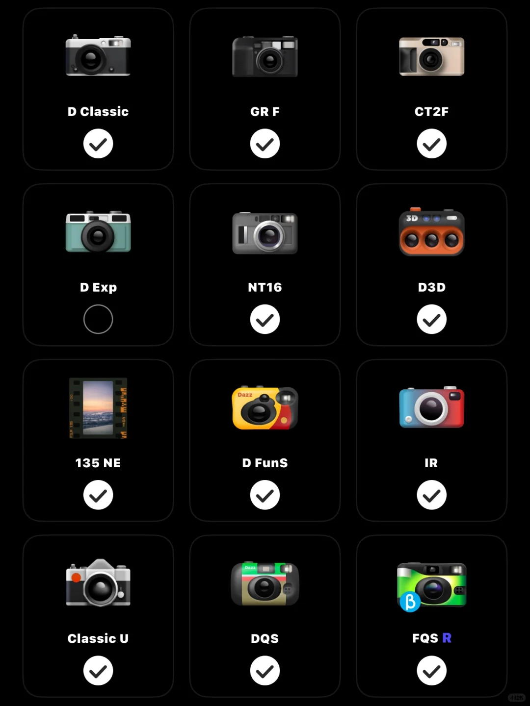Dazz相机永久会员 全滤镜全功能解锁