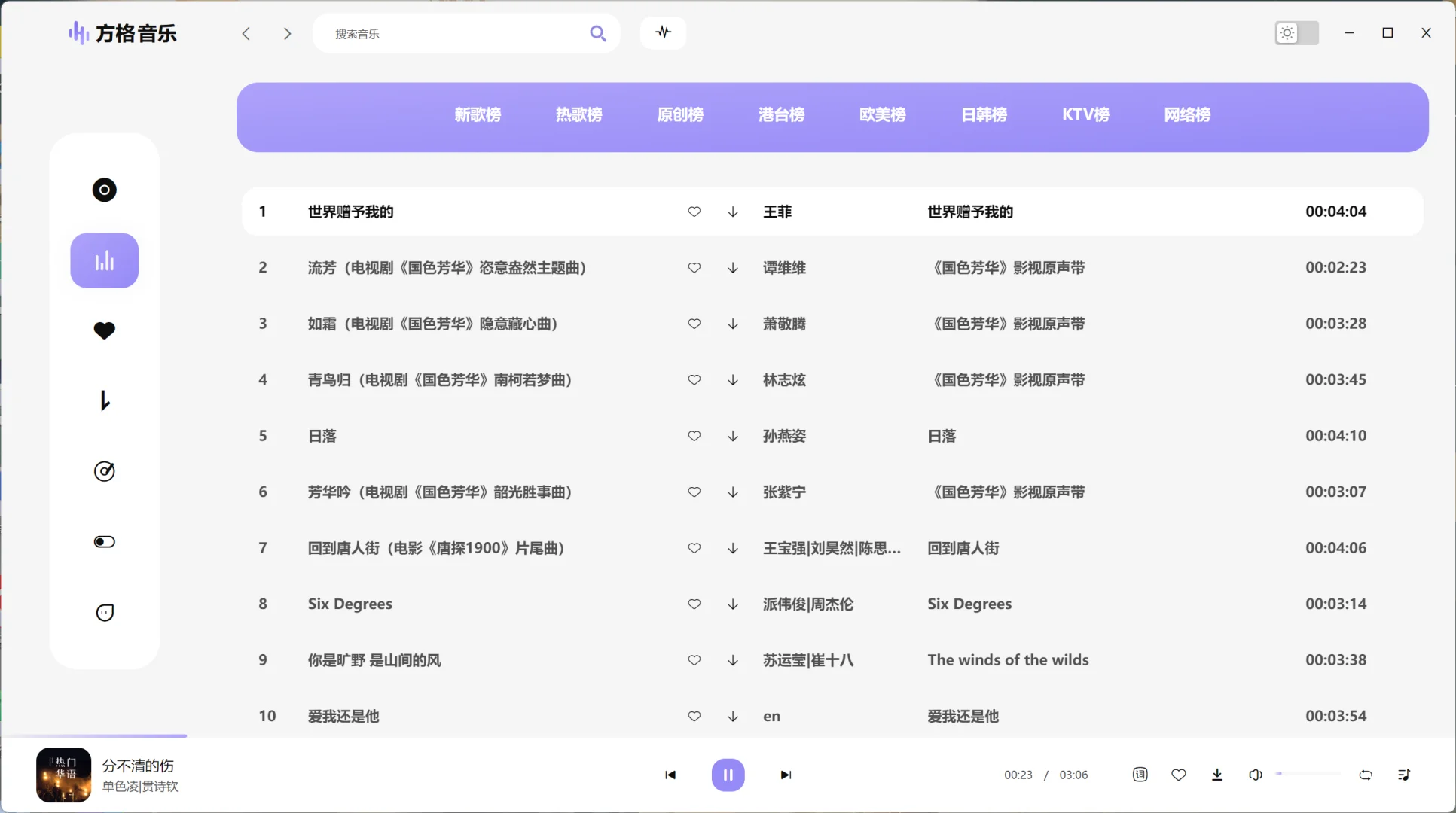 免费听歌软件👀从此听歌再也不发愁！