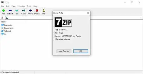 电脑解压缩软件推荐——7-Zip：免费、高效