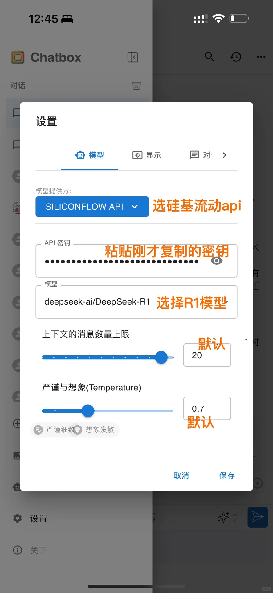 解决DeepSeek官网卡顿，3分钟手机丝滑部署