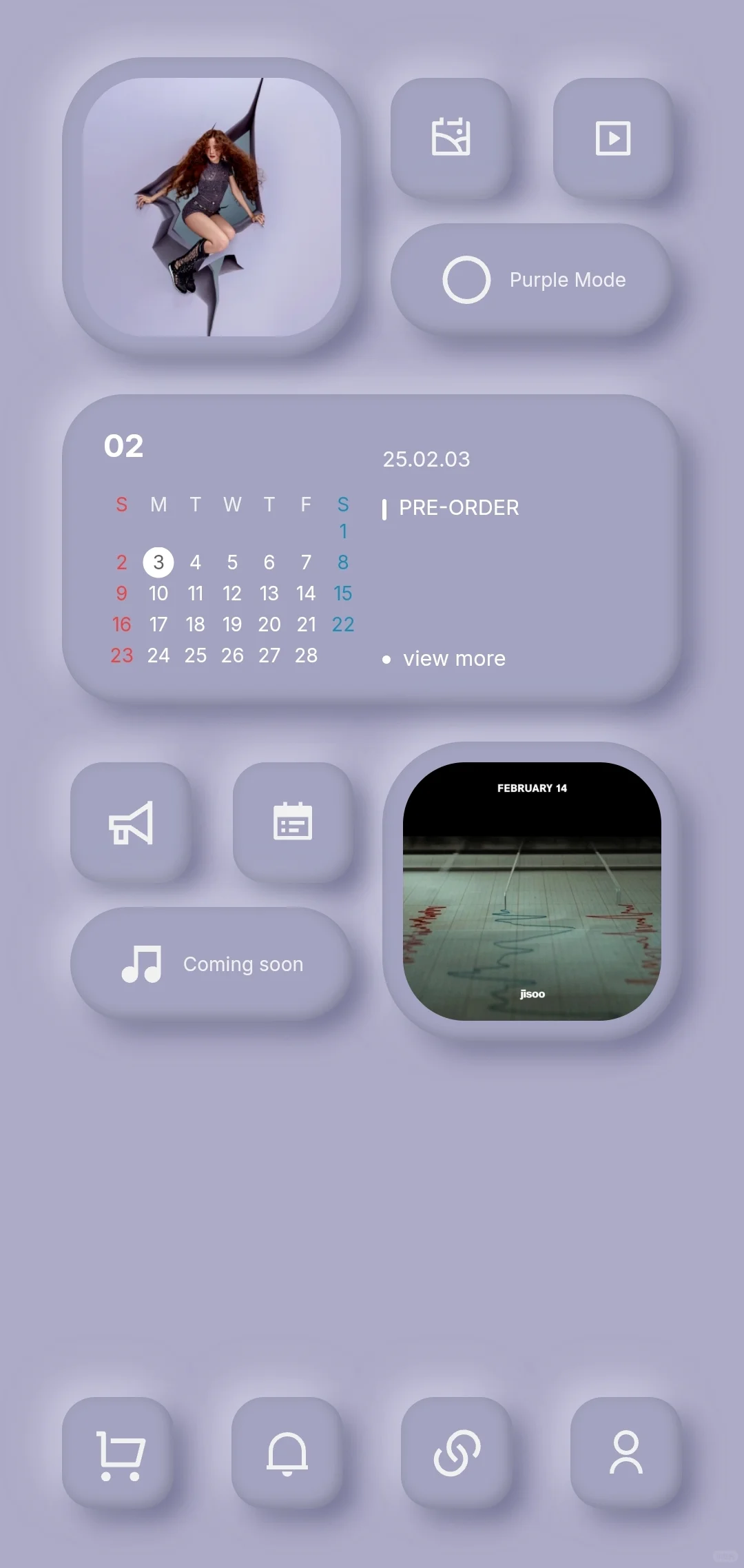 智秀个人app上线！超美桌面💜🖤