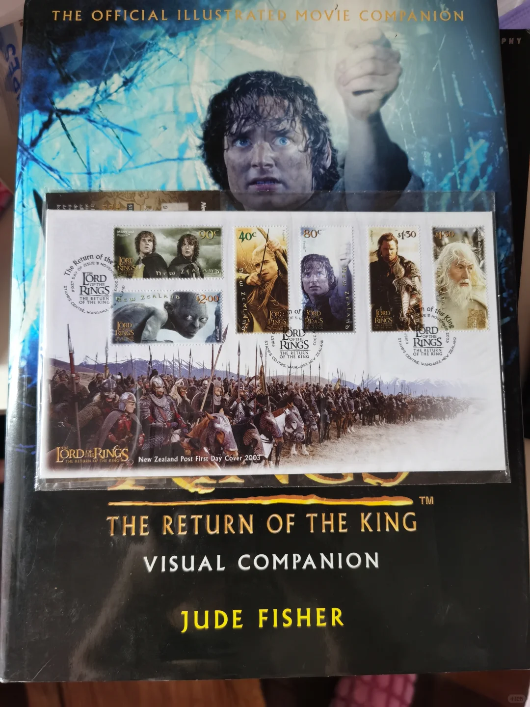 魔戒周边电影画册首日封邮票