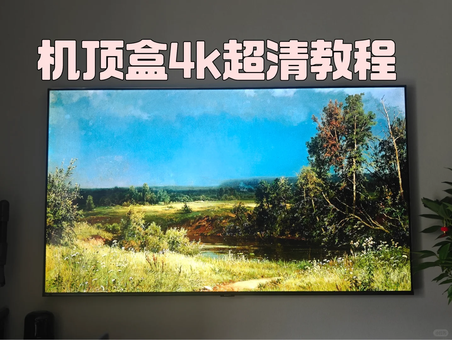 简单2步--机顶盒4k设置方法