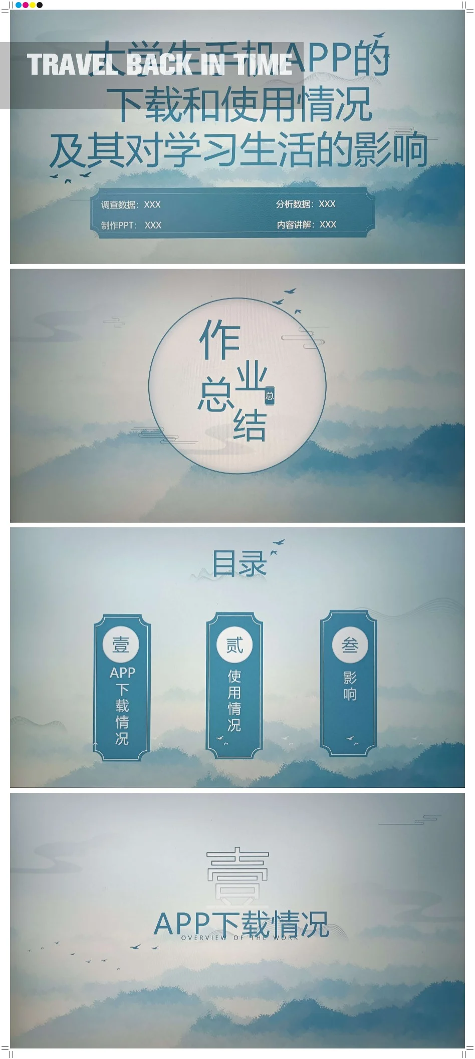 大学生手机APP下载情况及其使用影响PPT