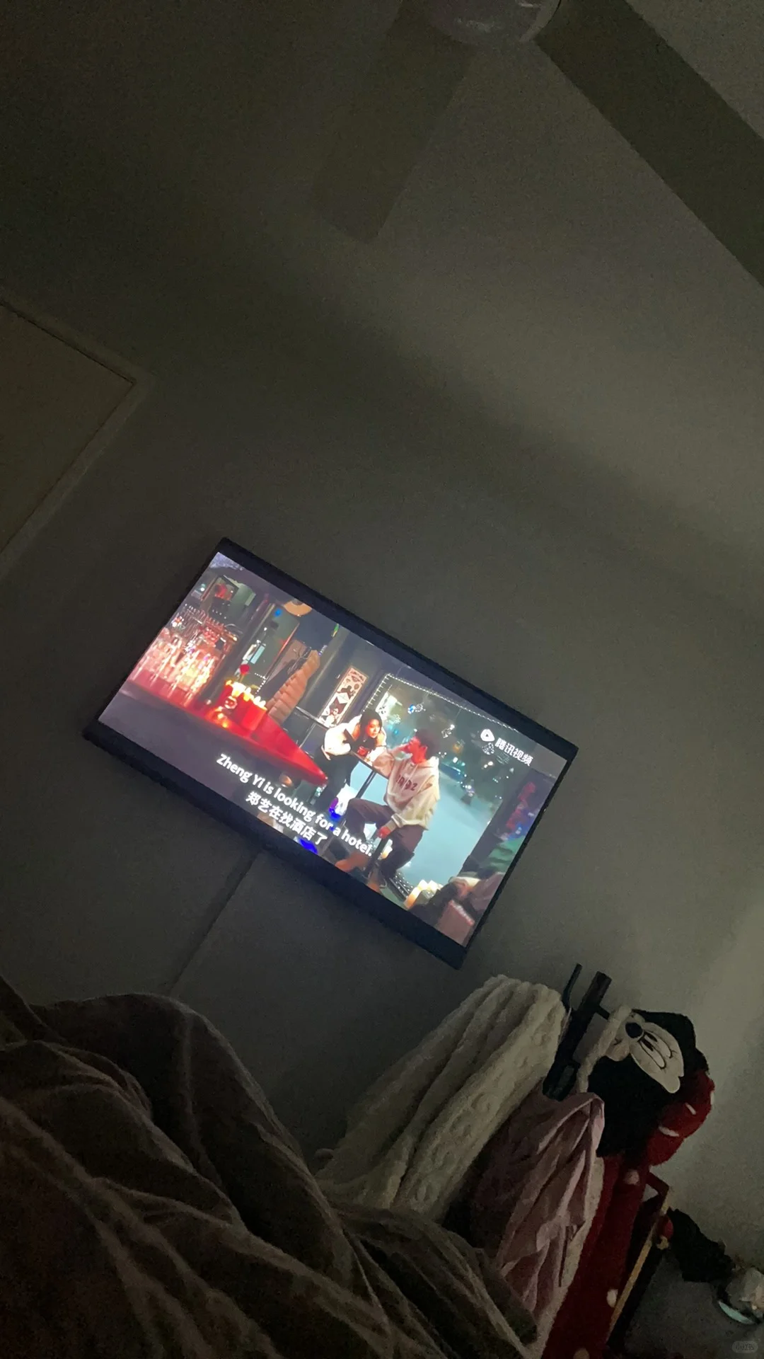 给我的卧室电视也连上电视盒子啦📺