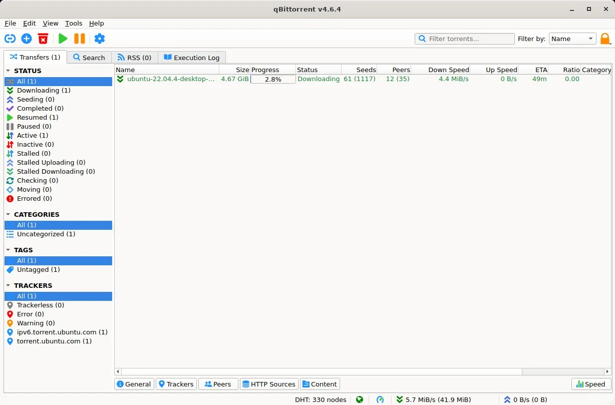 【开源软件推荐】 qBittorrent