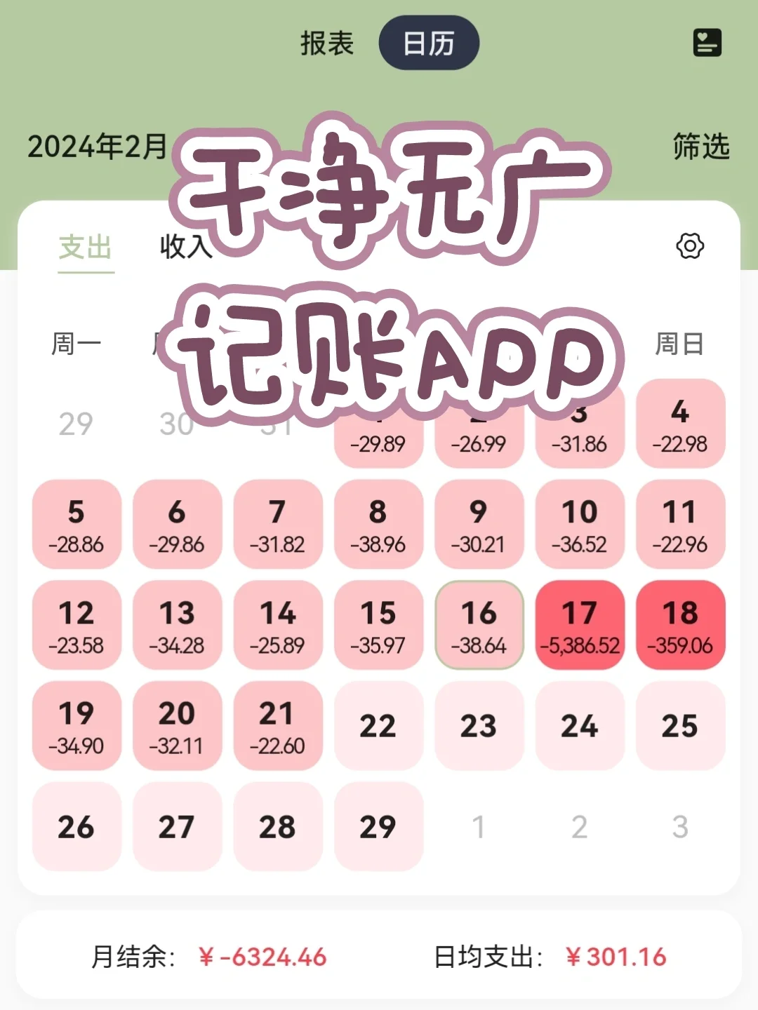 超好用的记账APP‼方便简洁还🆓