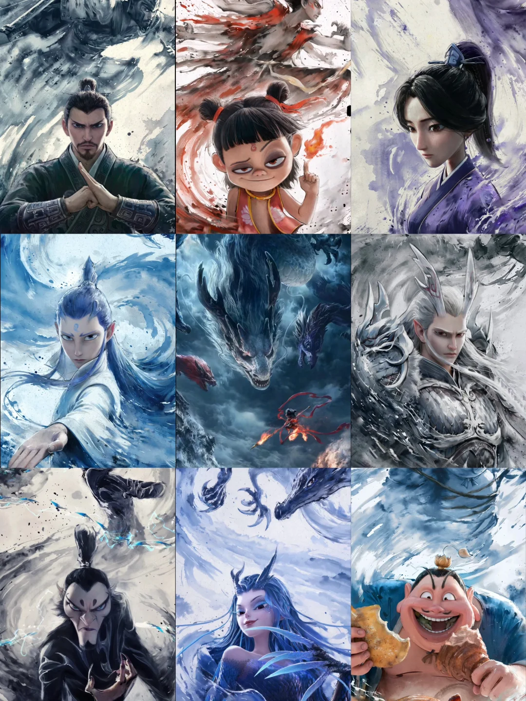 恭喜哪吒成为中国票房第一！（附带壁纸）