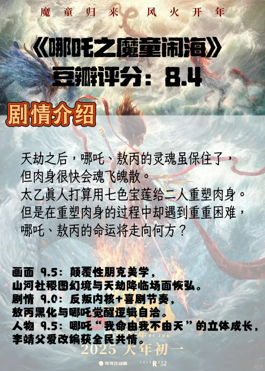 🌟10部高分国漫电影推荐，哪吒居然仅排第二！