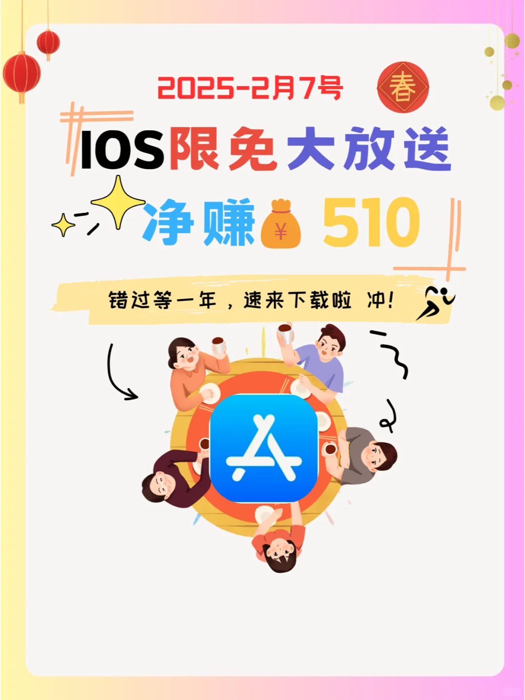 2月7号IOS限免App❗iOS党码住❗应用集锦❗