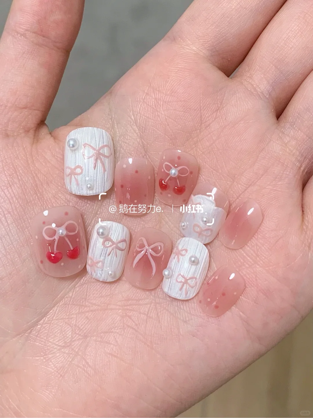 粉色娇嫩✨🍒🎀✨