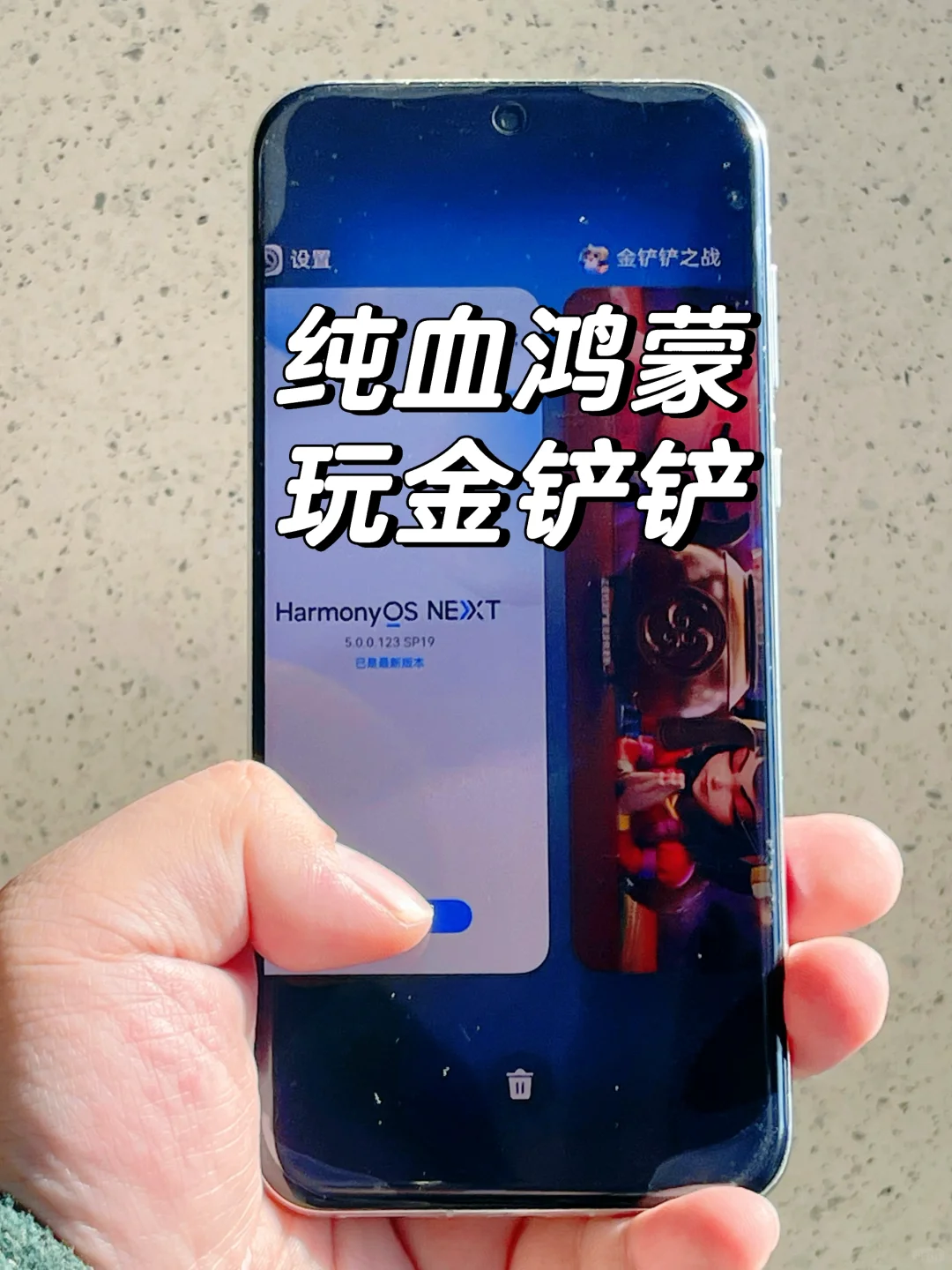 纯血鸿蒙安装安卓APK教程！零失误爽玩金铲铲