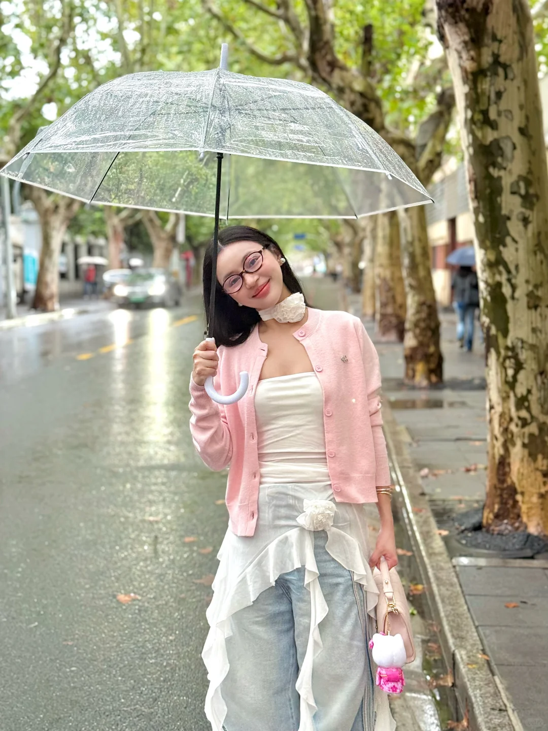 雨天约会☔️｜四郎：粉色娇嫩，如今你几岁⁉️