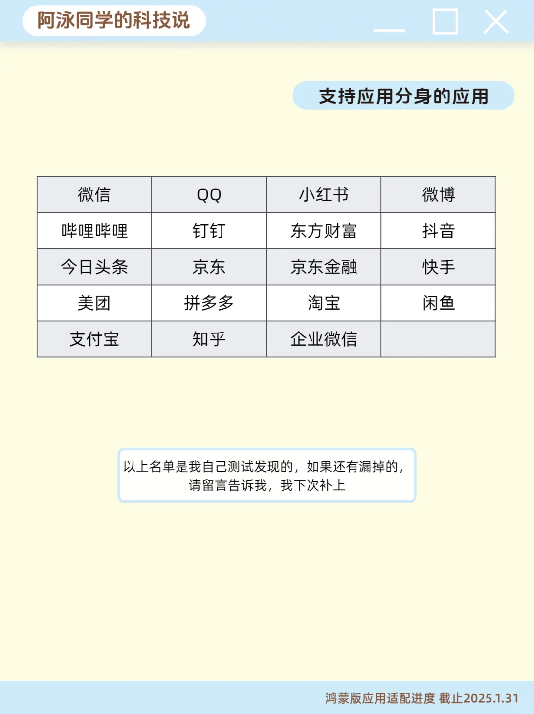 盘点各大厂的鸿蒙原生应用开发进度 第4期