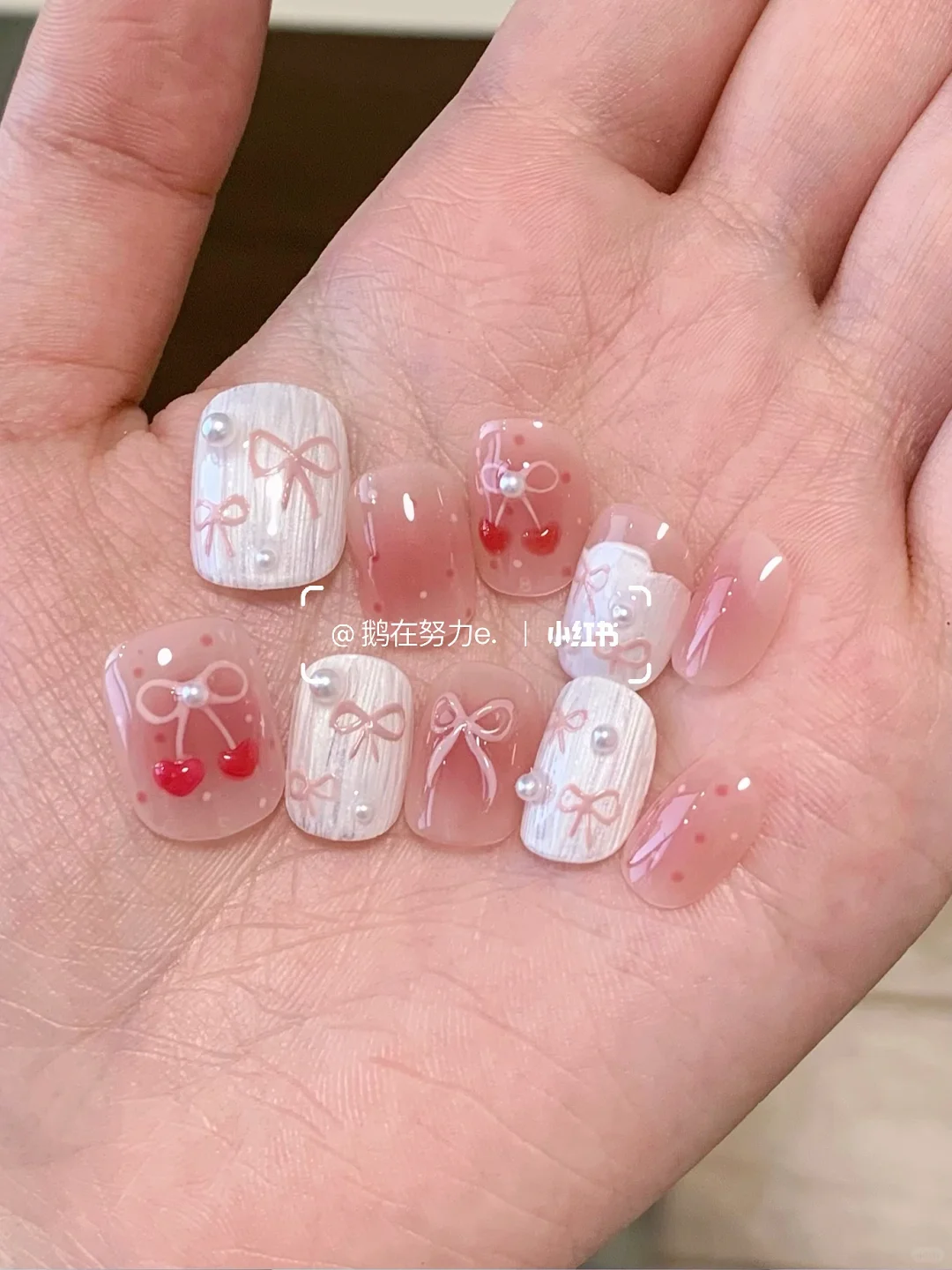 粉色娇嫩✨🍒🎀✨