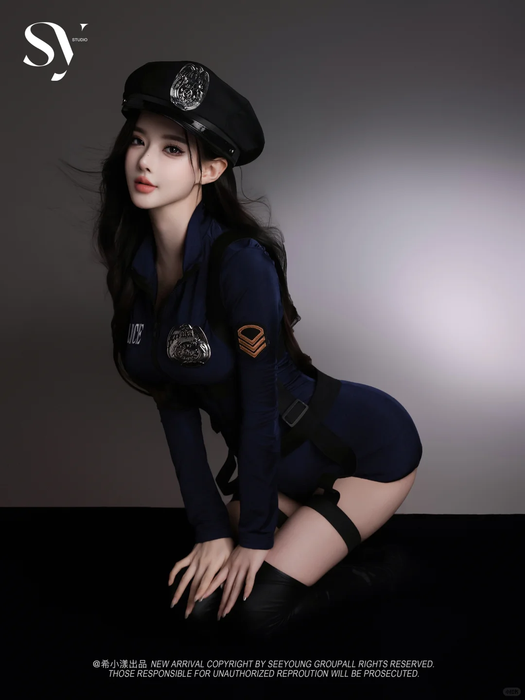 站住🔫你被逮捕了👮🏻‍♀️女警cos