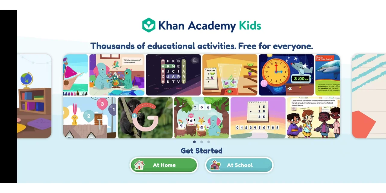 儿童英语学习软件推荐 Khan Academy Kids