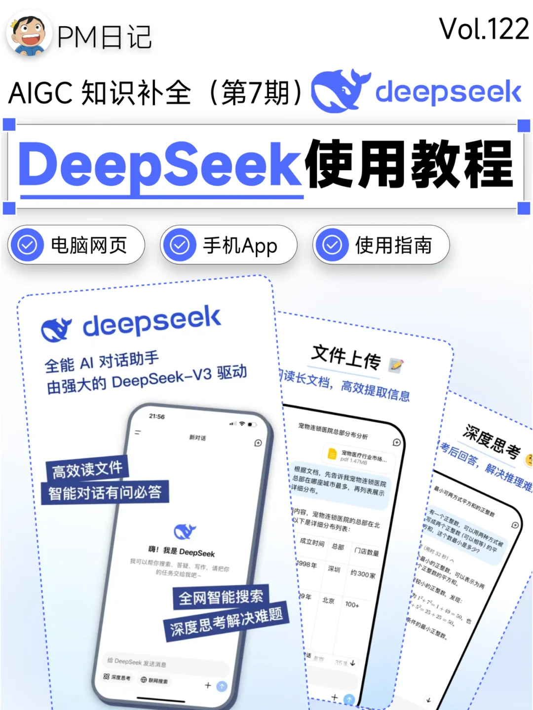 🚀DeepSeek保姆级使用教程 | 手机+电脑