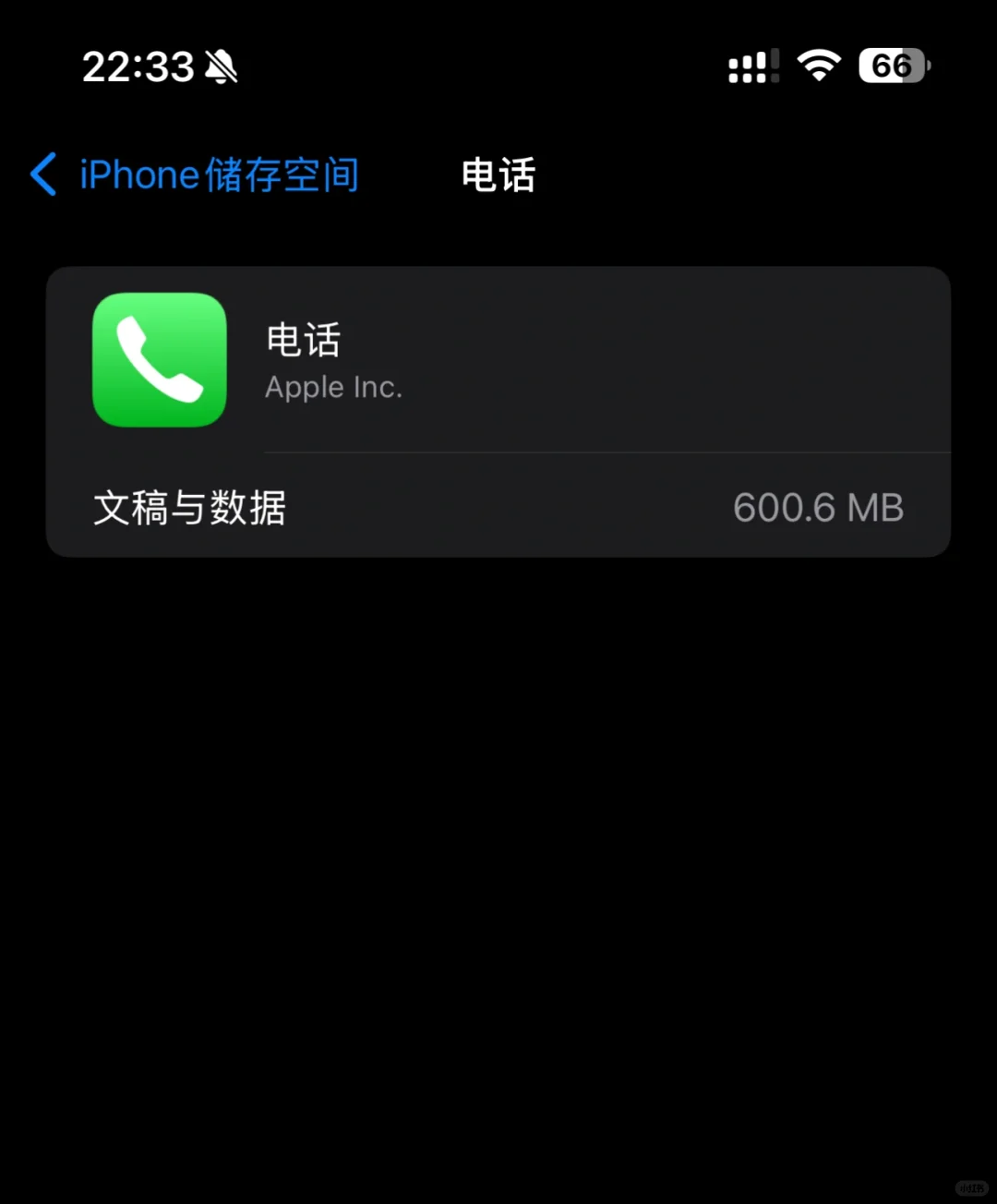 iPhone电话app这么大？