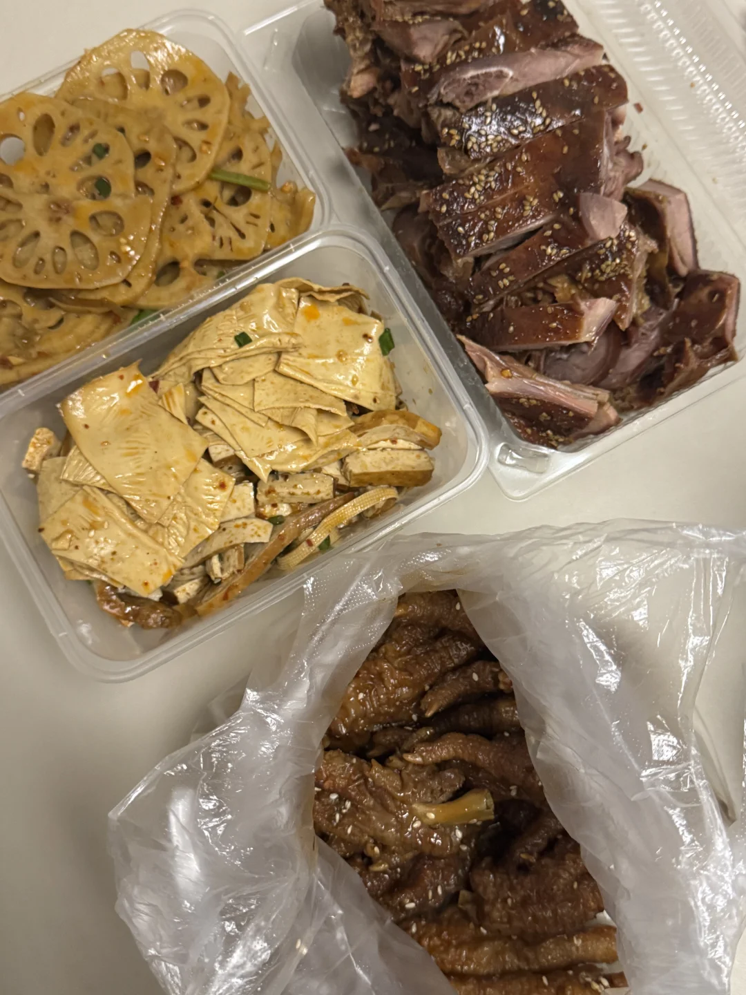 张家店菜市场这个酱板鸭！究极无敌巨！绝！