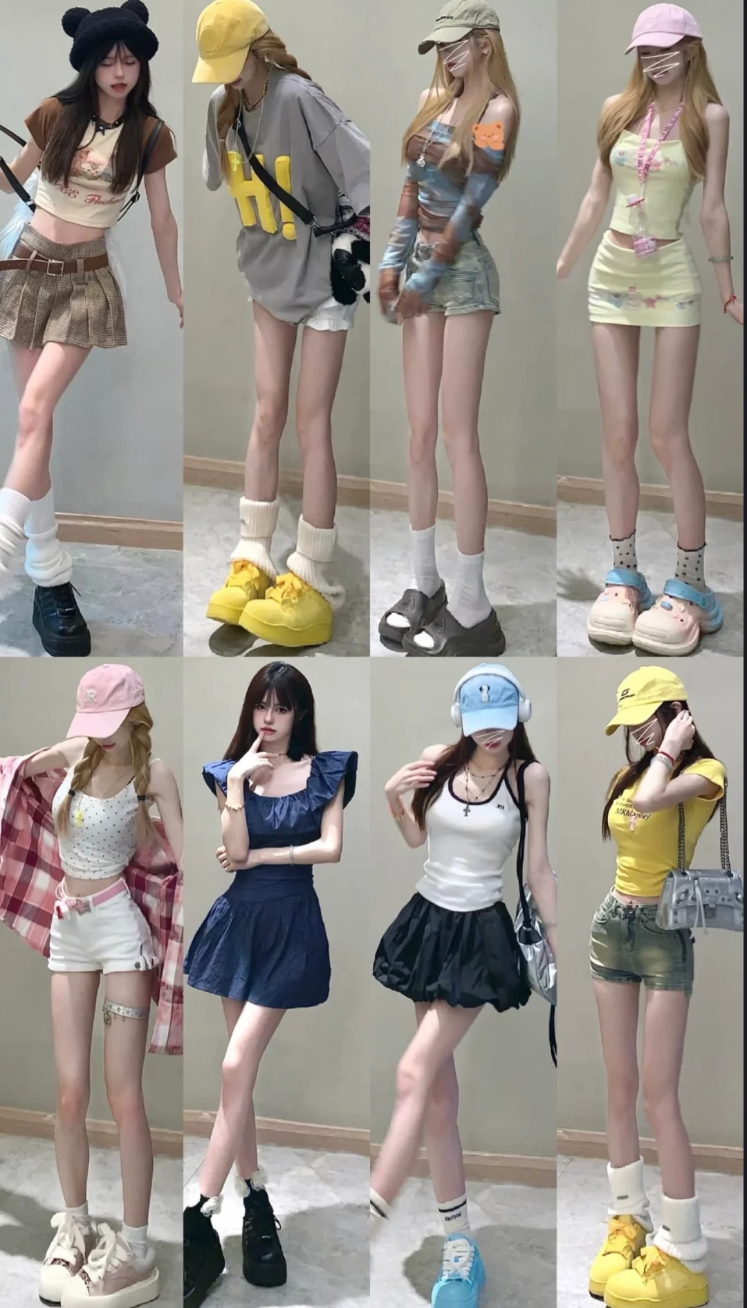 40套｜夏季甜美辣妹风穿搭