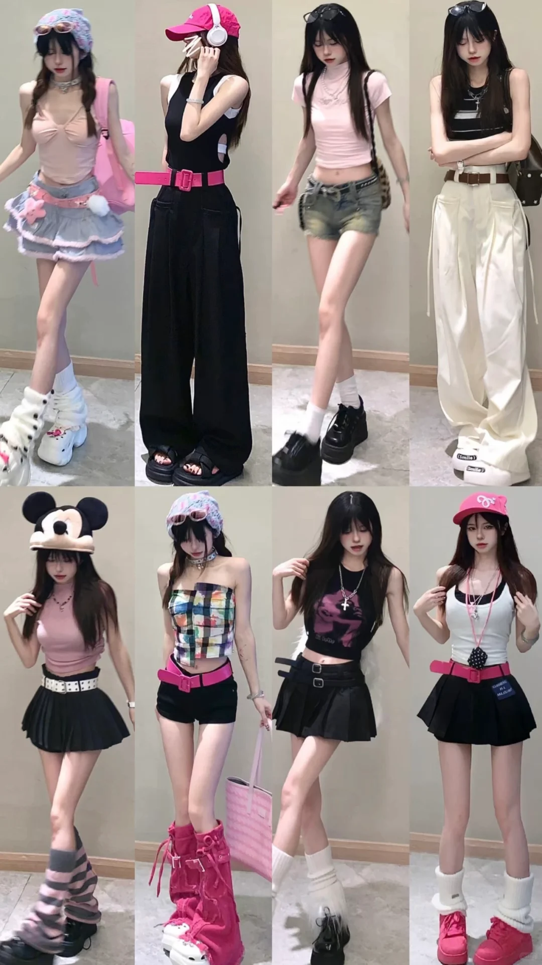 40套｜夏季甜美辣妹风穿搭