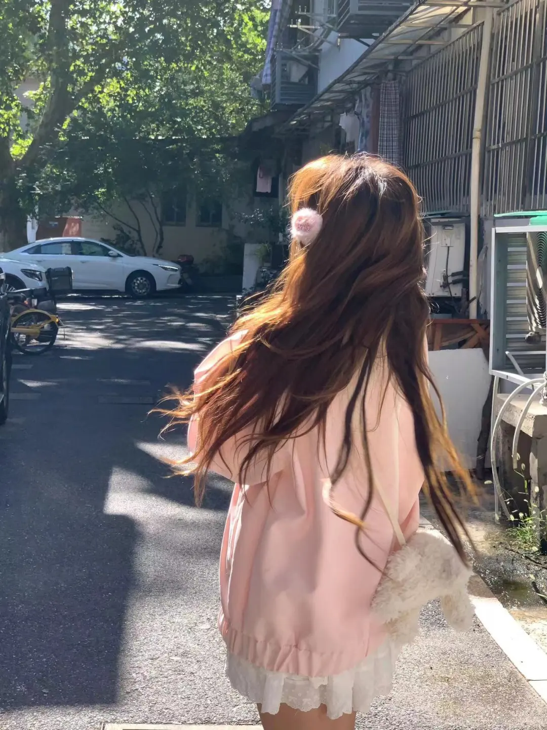 啊救命~开春穿搭粉色外套真的绝美了~