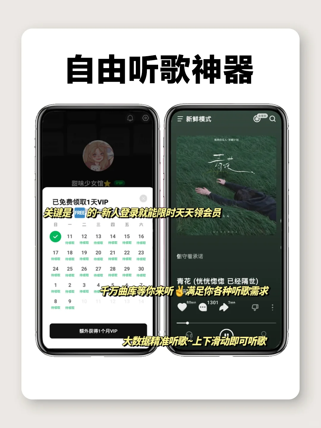 实现听歌自由！宝藏音乐app