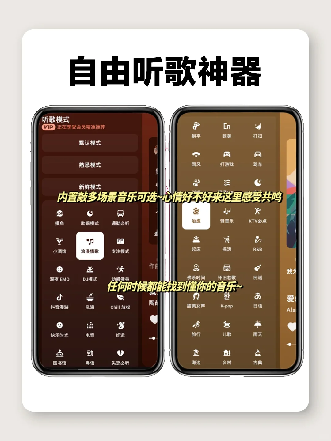 实现听歌自由！宝藏音乐app