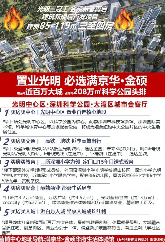 深圳新房购房节 1元秒杀1平米 购优质挑新房