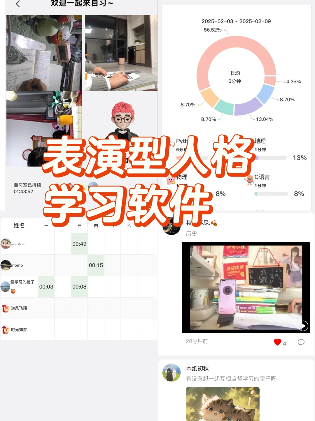 为了表演型人格，我们开发了一款app