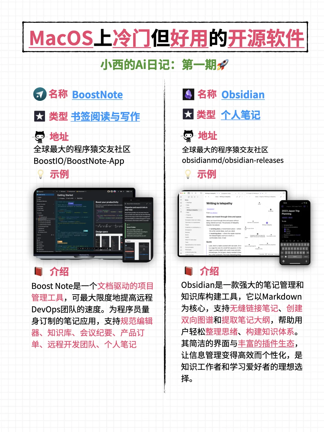 🌟Mac好用的开源软件推荐,快速提高生产力