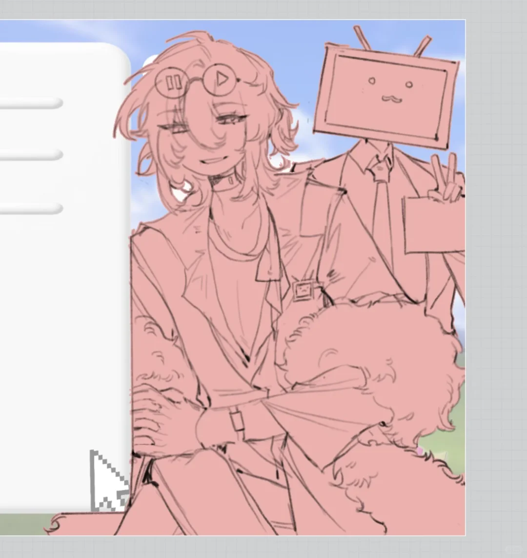 有这样一位小电视进入你的电脑