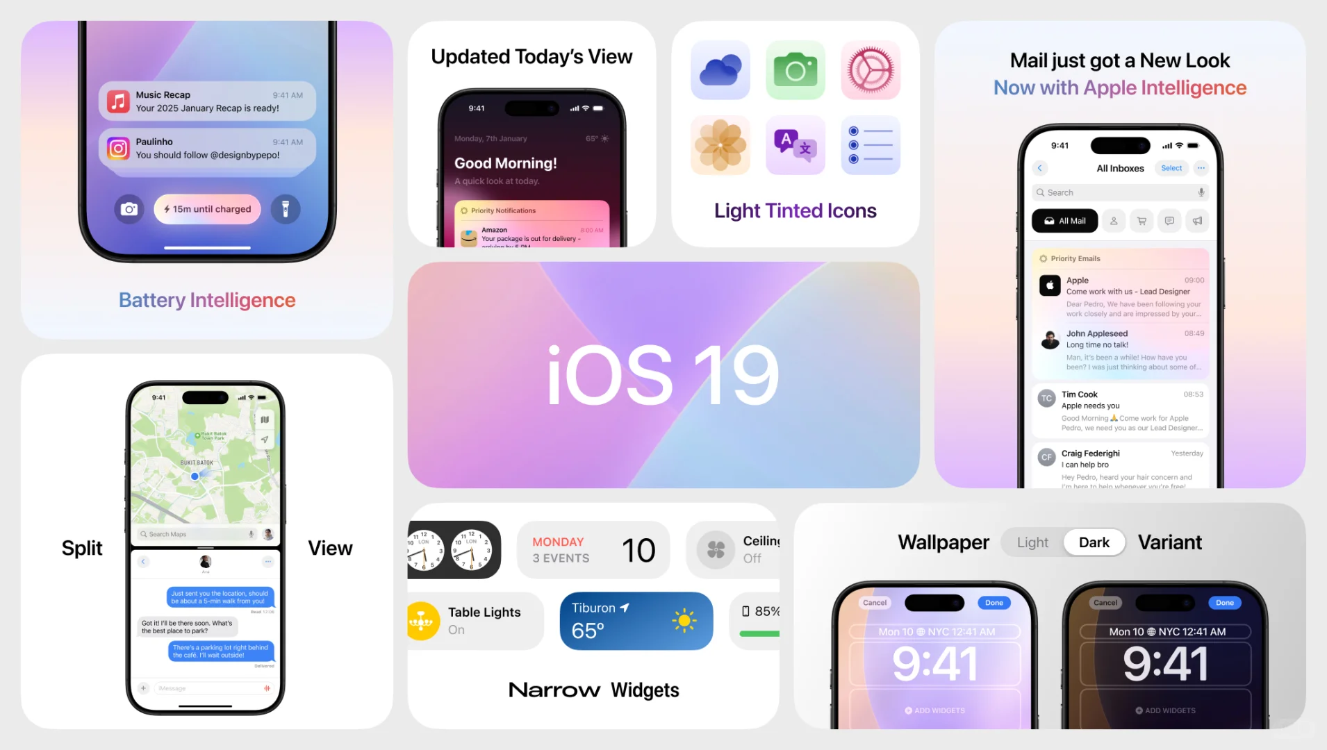 iOS 19最新概念功能一览