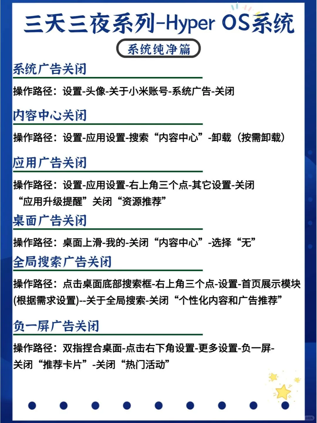 超精髓 Hyper OS 系统指南！小米必看