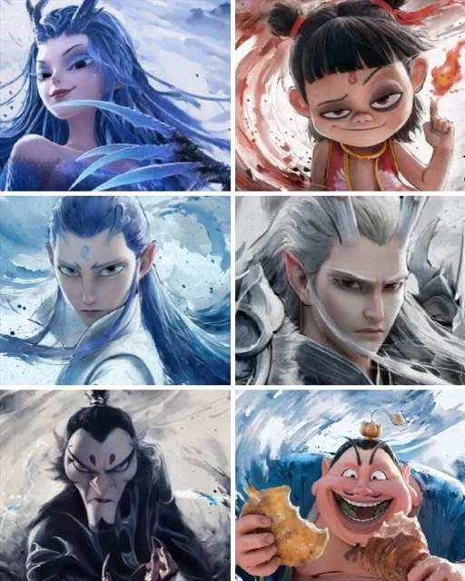 【《哪吒2》电影票房破100亿 凌晨发贺图感谢支