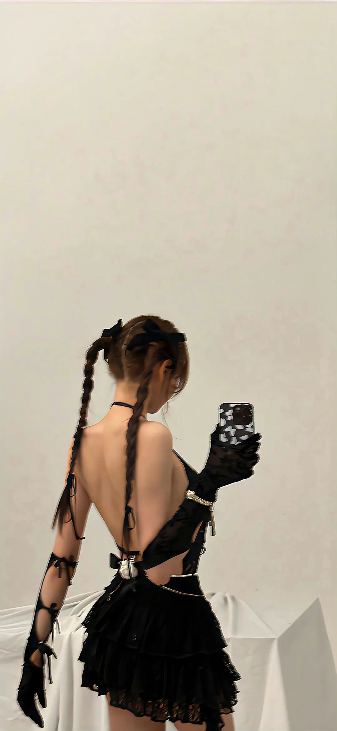 手机壁纸丨精选高清美女背影壁纸