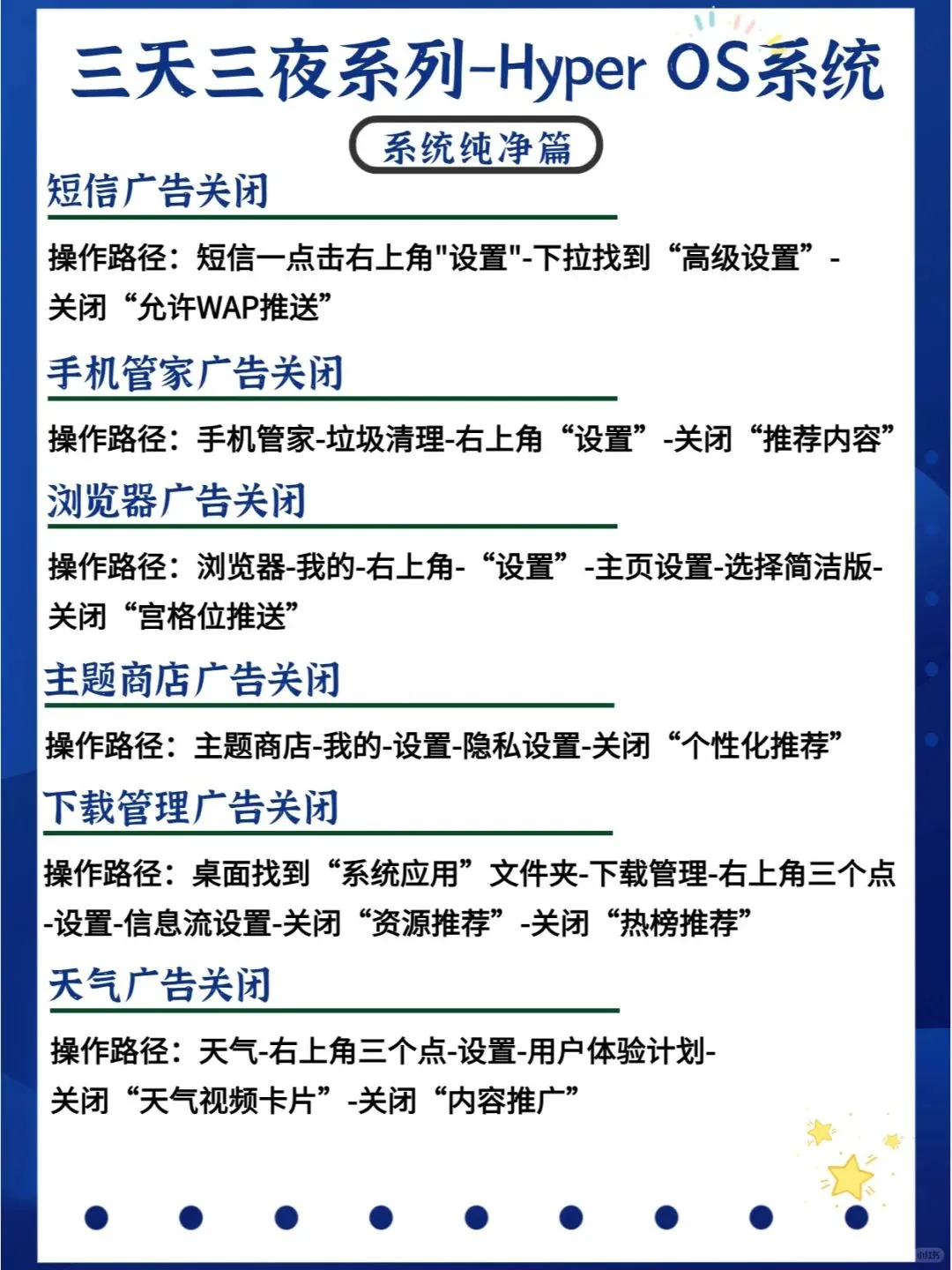 超精髓 Hyper OS 系统指南！小米必看