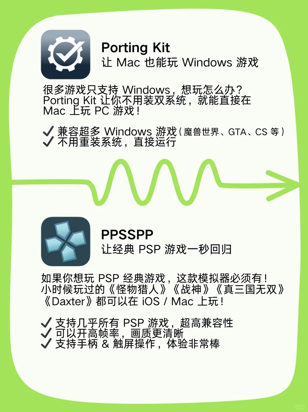 超实用6款游戏神器，让你的苹果变身游戏机