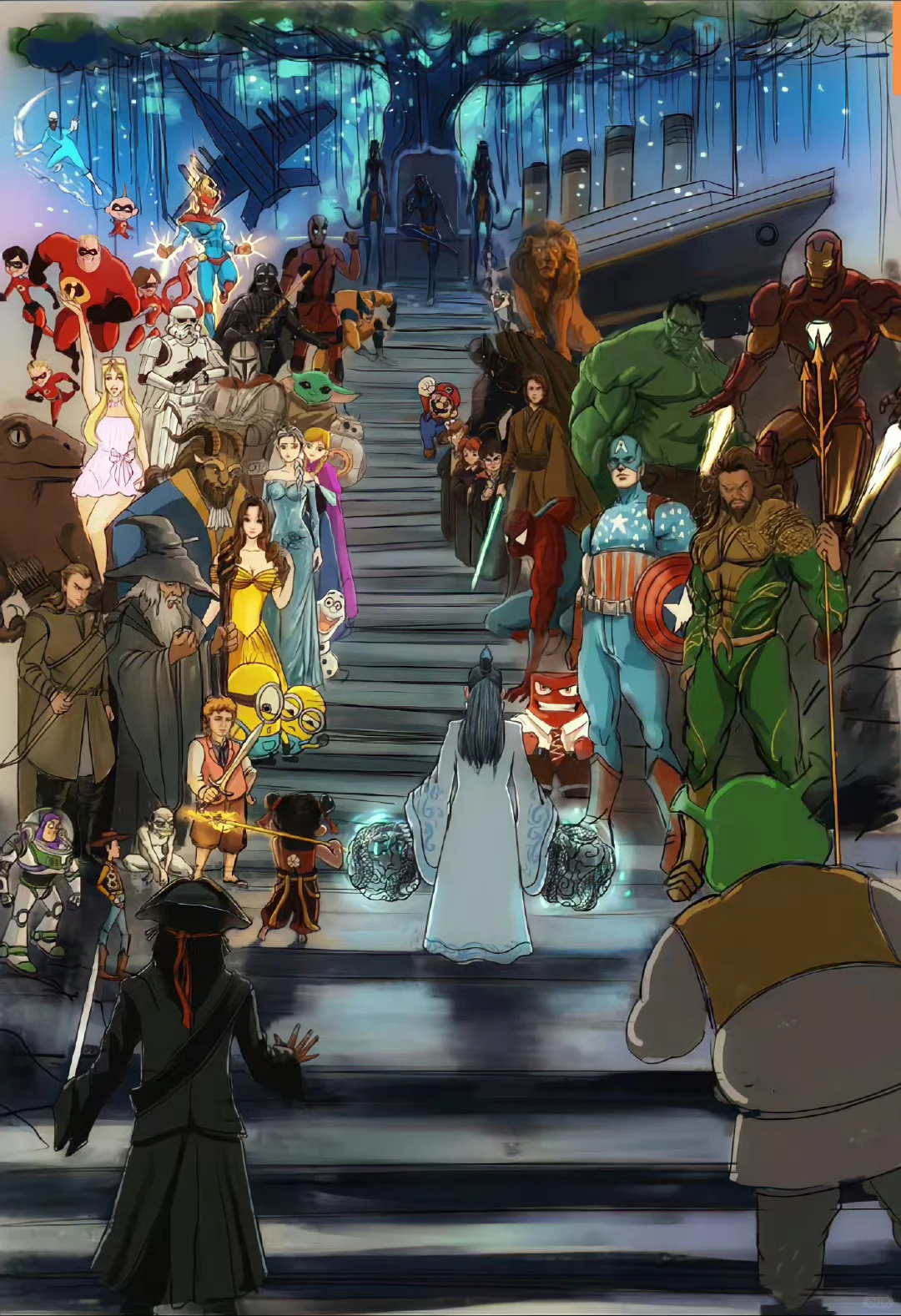 为什么小红书多了这么多黑哪吒2的？