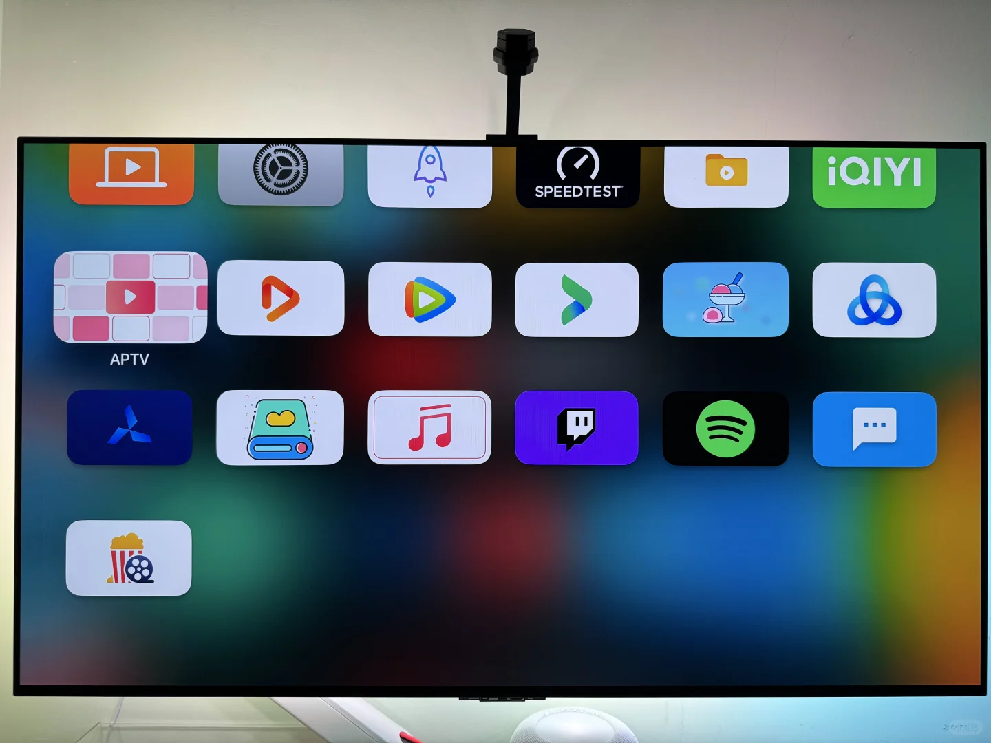 APTV直播软件还挺流畅的