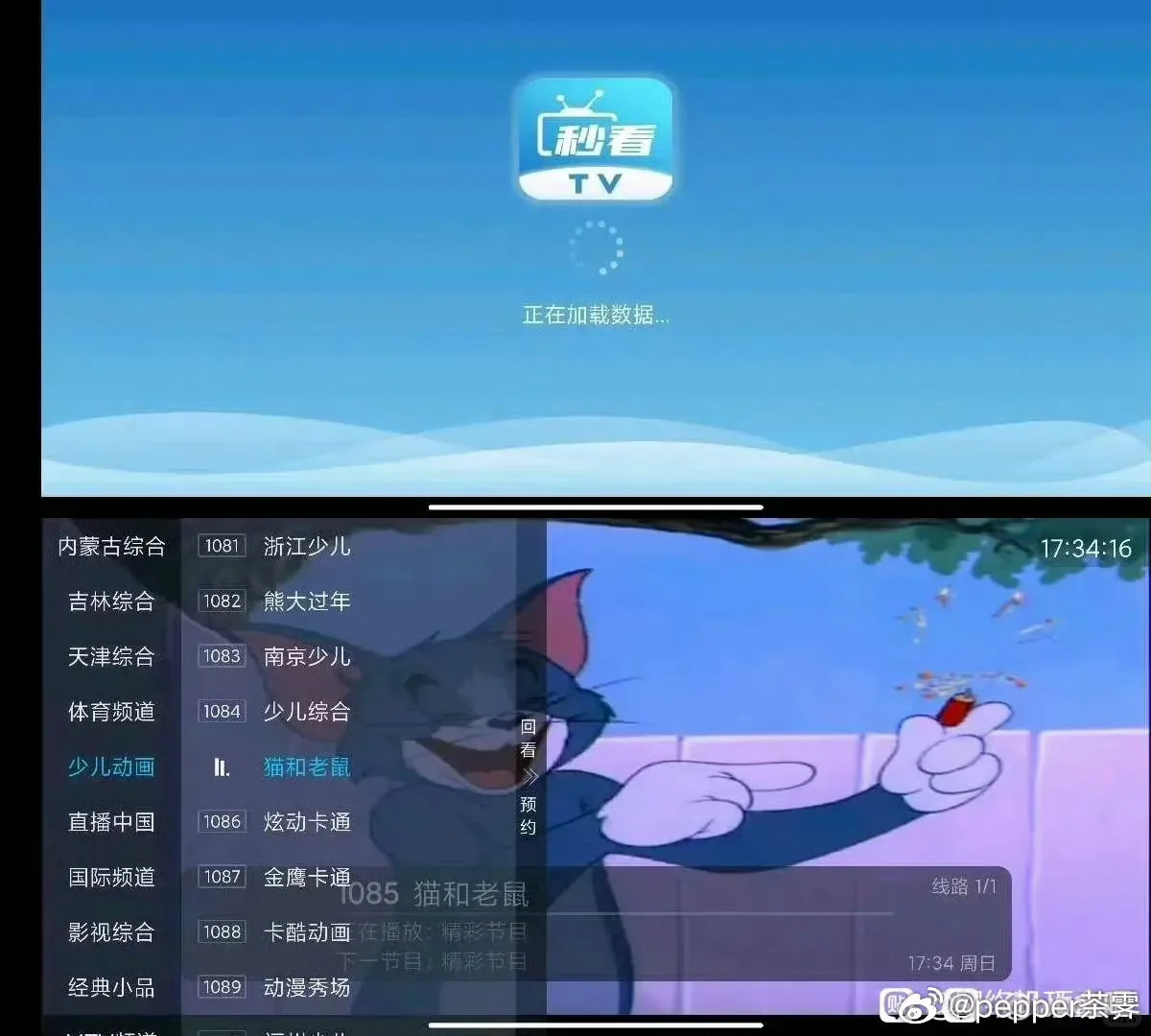 电视新功能！终于可以看动画啦！