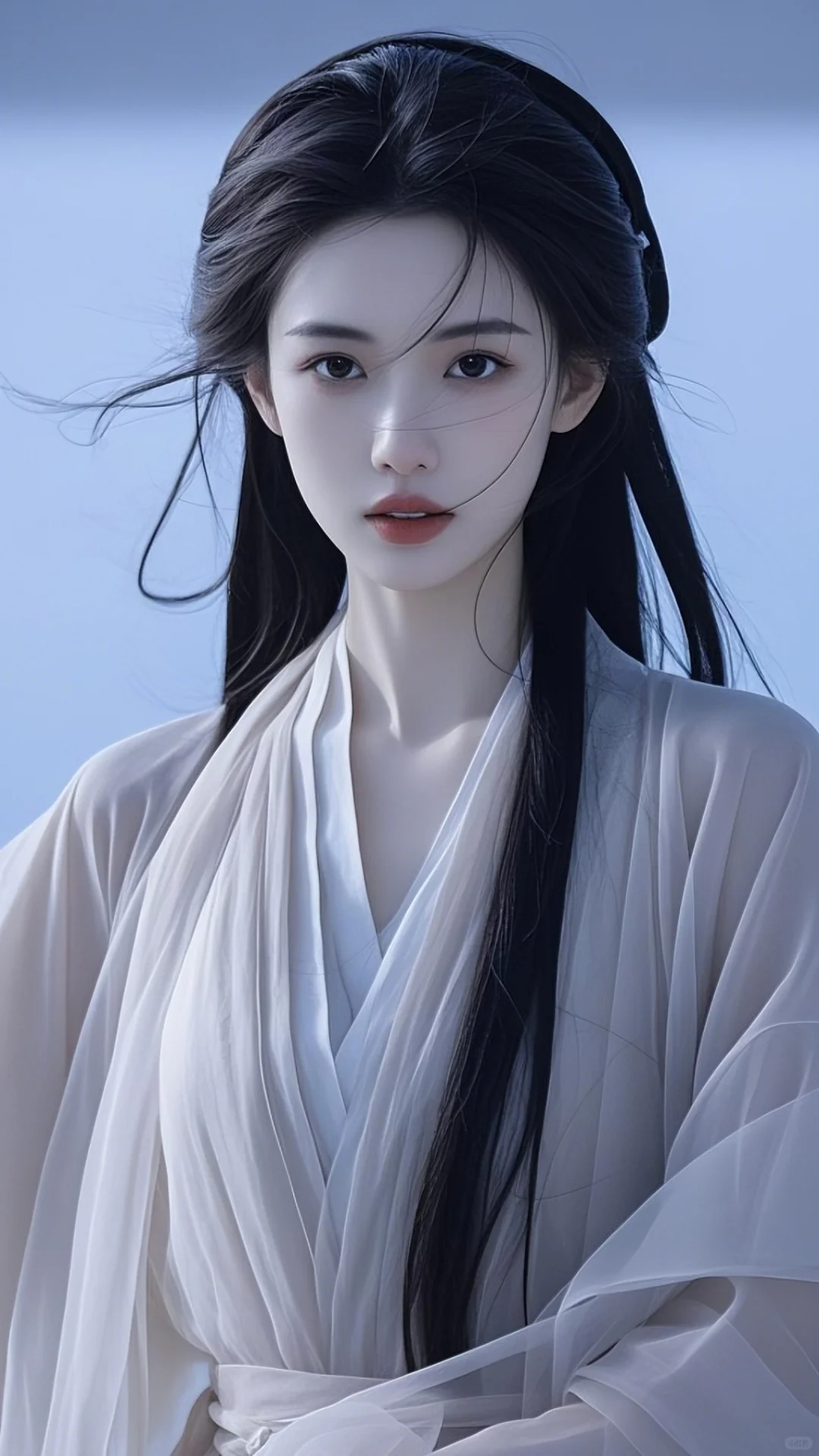 清冷汉服美人图片素材