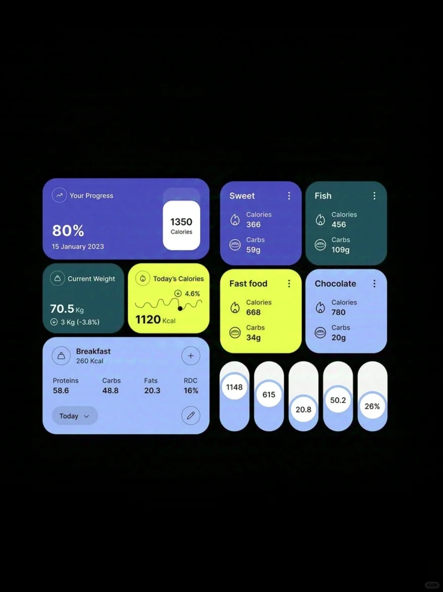 审美提升｜几个手机APP设计，高端大气风