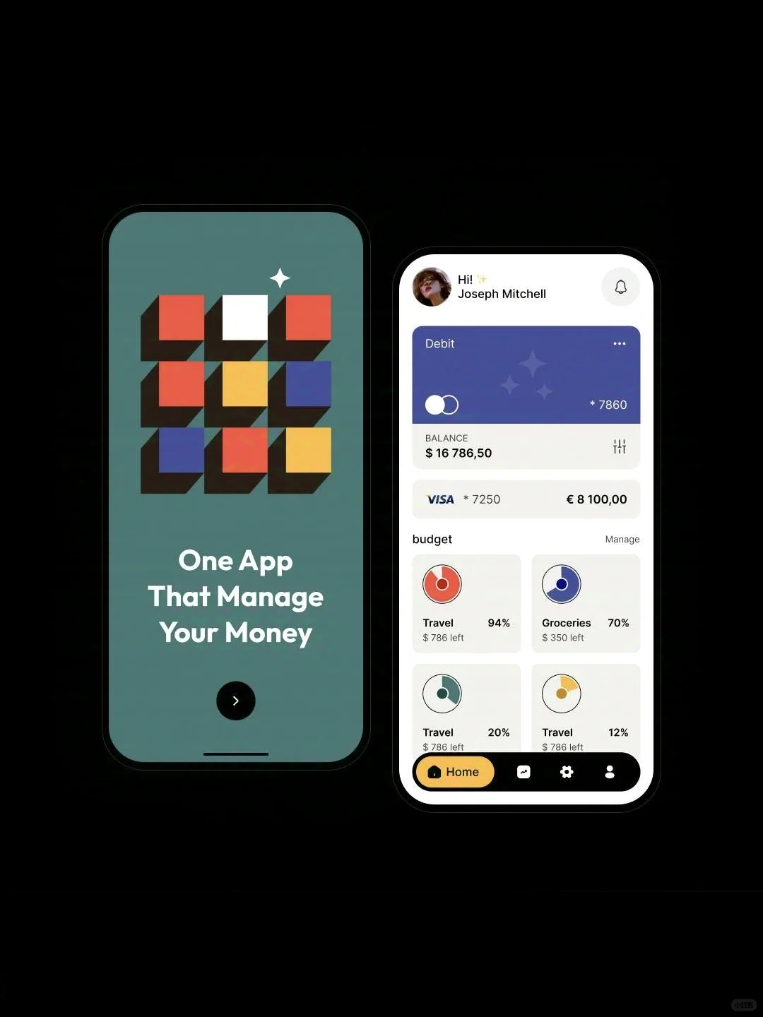 审美提升｜几个手机APP设计，高端大气风