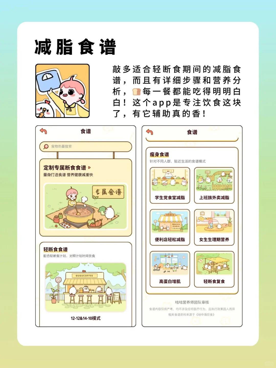 轻断食YYDS‼新手快试试这些减肥app