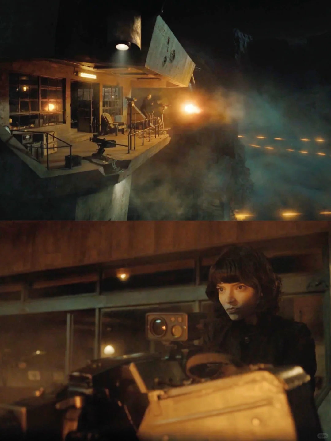 安雅泰勒和爆裂鼓手在《峡谷》里鲨疯了